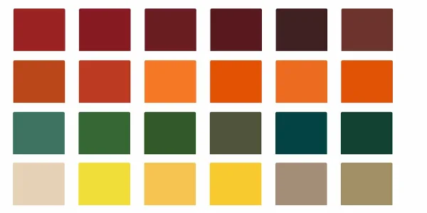 Personnalisation des couleurs