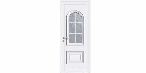 Portes PVC vitrées