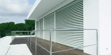 Brise-soleil orientable tout métal Metalunic